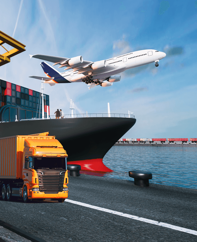 Road, Distribution, Airway, and Seaway → RDAS integrated logistics network